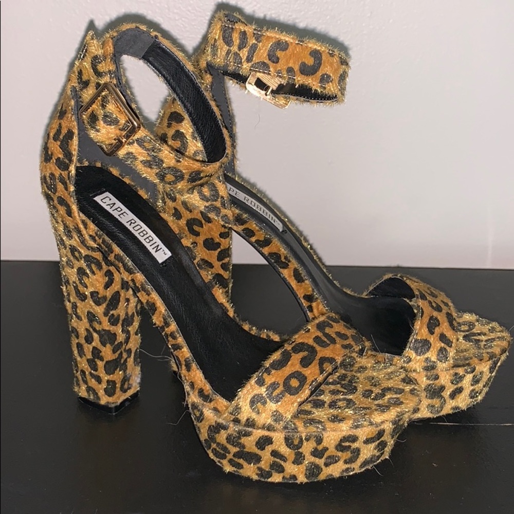 Cheetah Heels - Perfect for Halloween
